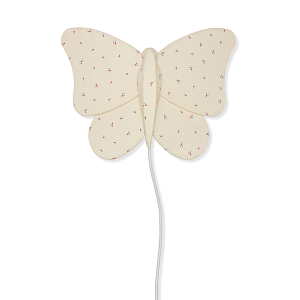 Светильник настенный тканевый в виде бабочки Konges Slojd "Butterfly", цветочный